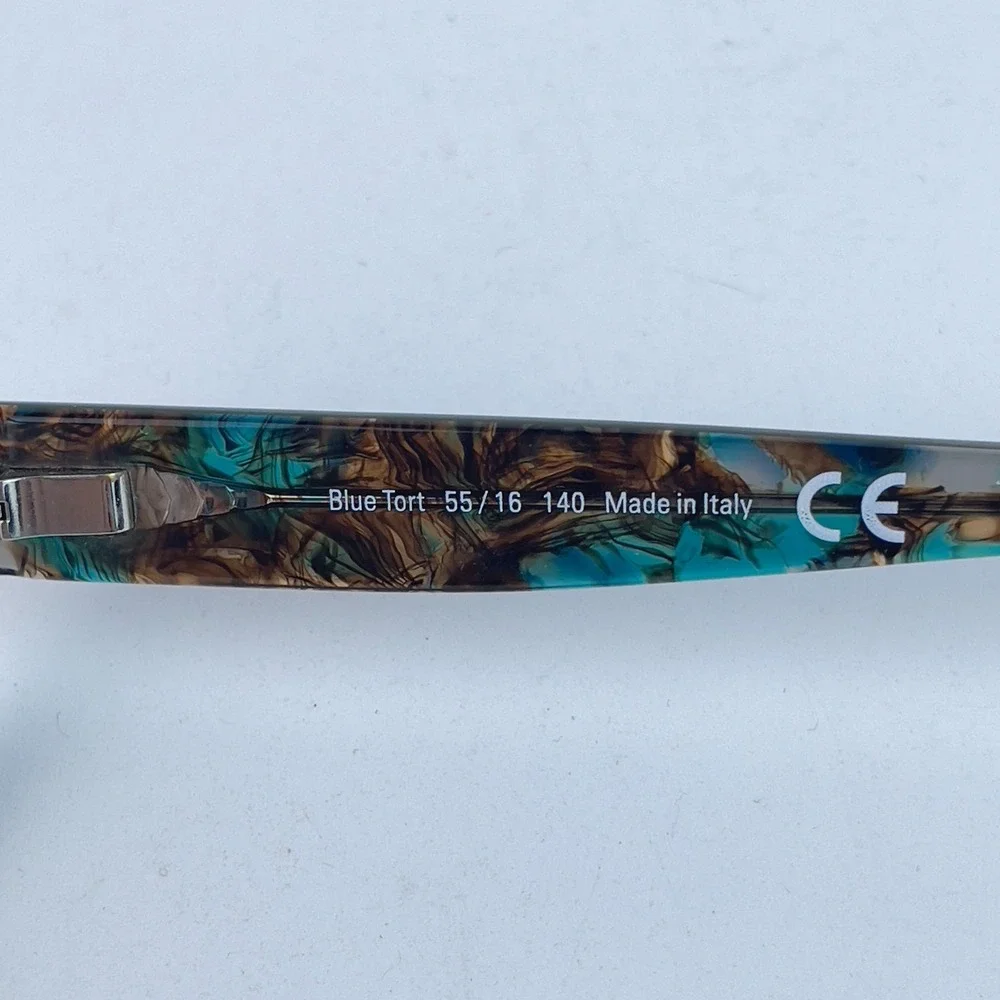 Kirkland Signature‎ Taylor 1093255 Women Eyeglasses Blue Tort Full Rim 55-16-140